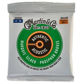 Martin Strings MA550S Authentic Acoustic Silked Phosphor Bronze