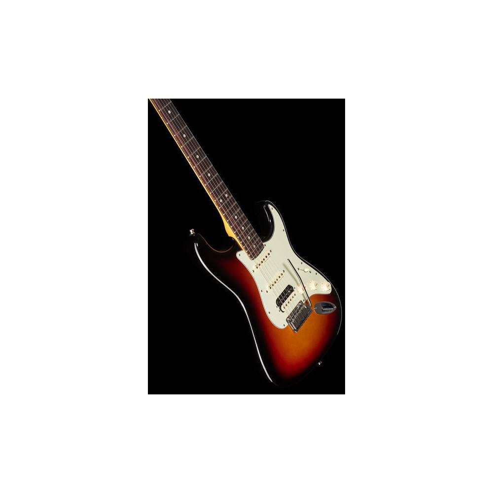 Fender American Ultra Stratocaster HSS Ultra Burst RW met koffer