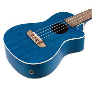 Ortega Earth Series RUOCEAN-CE concert ukelele blauw
