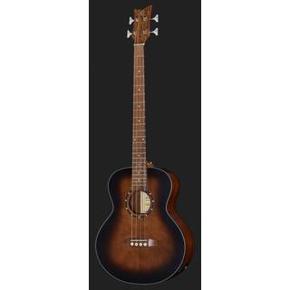 Ortega D7E-BFT-4 Deep Series 7 Medium Scale Bass Bourbon Fade elektrisch-akoestische bas