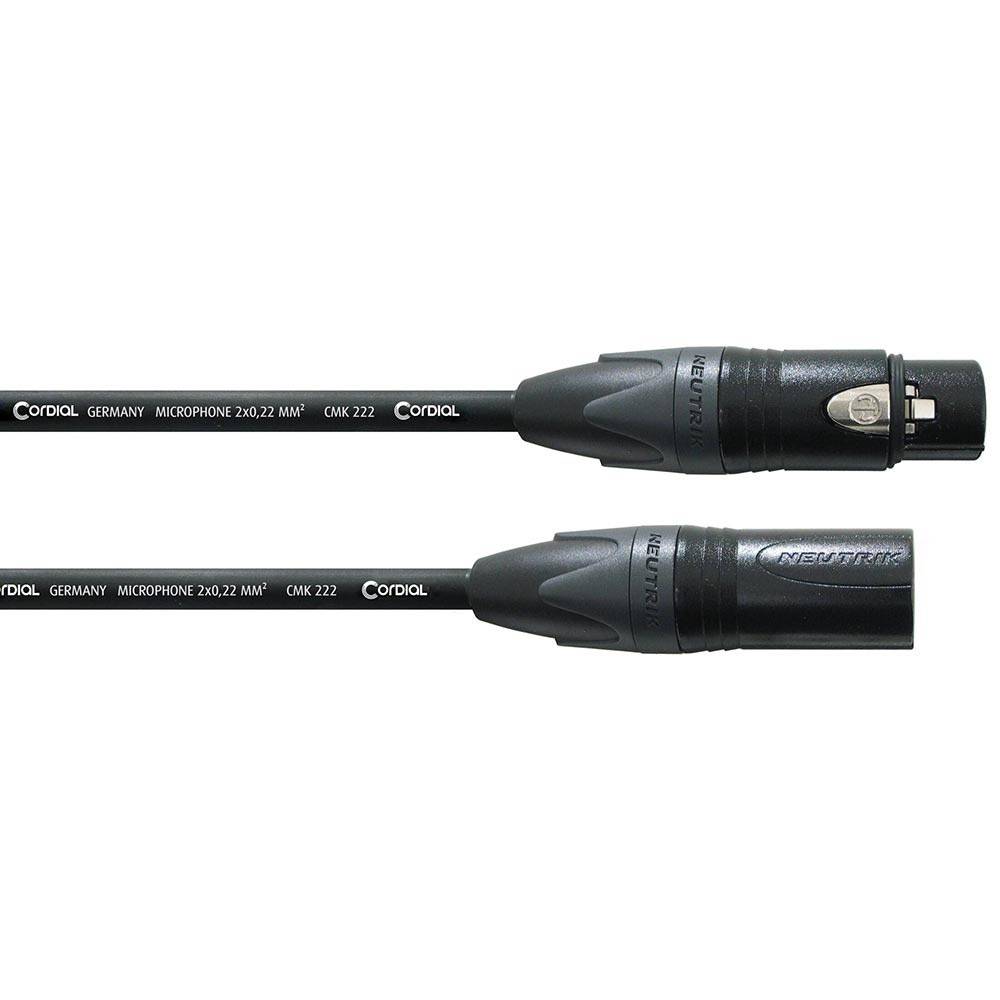 Cordial CPM1.5FM Peak microfoonkabel XLR male - XLR female 1.5m
