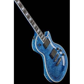 ESP Original Series Eclipse Custom Blue Liquid Metal met koffer