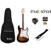 Fazley FST118SB imusic-school starterset elektrische gitaar