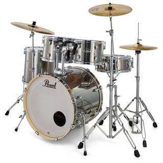 Pearl EXX725BR/C21 Export Smokey Chrome 5-delig drumstel