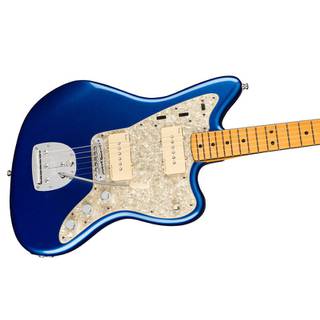 Fender American Ultra Jazzmaster Cobra Blue MN met koffer