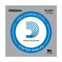 D'Addario PL007 Plain Steel Single 007