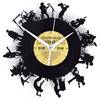 Yesterday's Vinyl Bandleden wandklok
