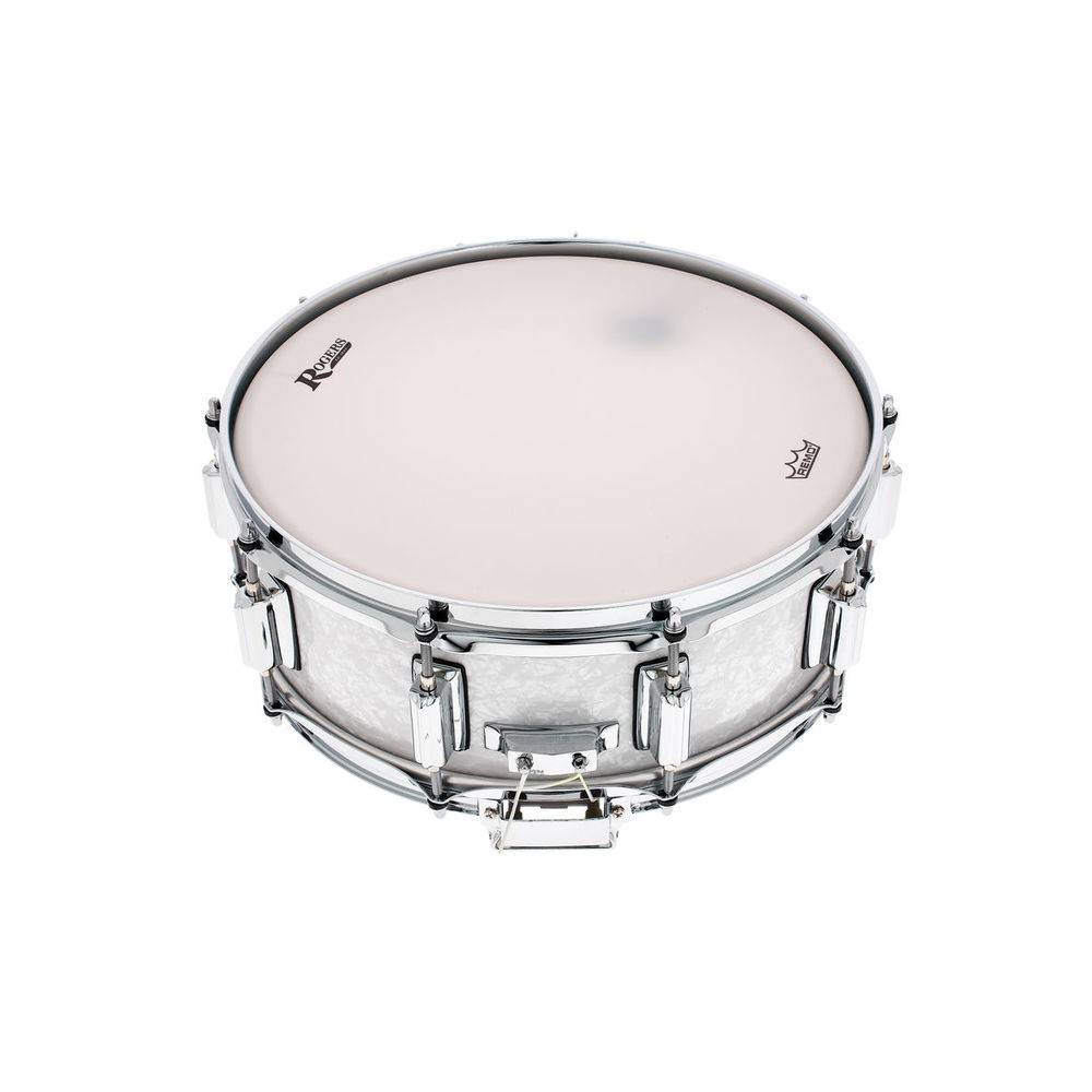Rogers Drums USA Dyna-Sonic Beavertail White Marine Pearl 14 x 5 inch snaredrum