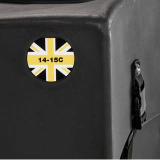 Hardcase HN14-15C koffer voor 14 + 15 inch tom combo
