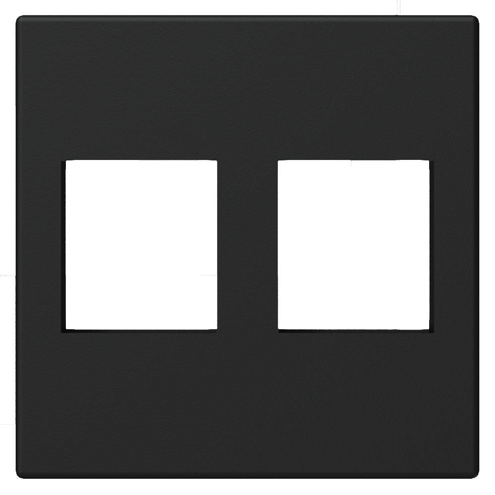 Procab CP45KS2/B Keystone 45x45mm frame zwart