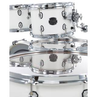 Mapex Saturn SR628XRM Satin White 5-delige rock shellset