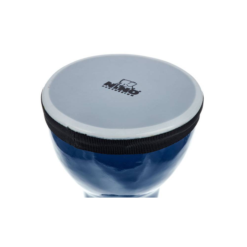 Nino Percussion NINO-EMDJ-BB Elements mini djembe 6 inch blauw
