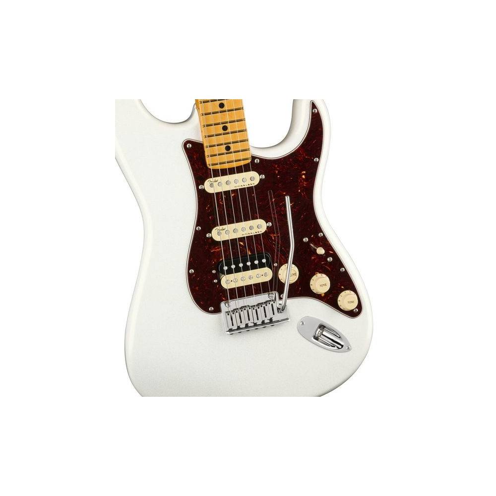Fender American Ultra Stratocaster HSS Arctic Pearl MN