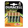 Duracell Stay Charged NiMH HR06 AA 4x blister