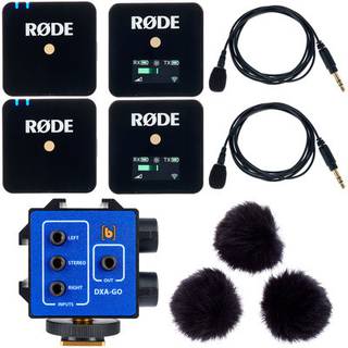 Rode Wireless Go draadloze cameramicrofoon (2.4 GHz)