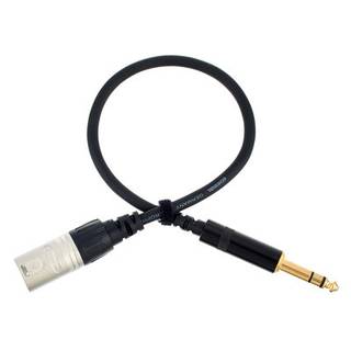 Cordial CFM0.3MV Intro verloopkabel XLR male - 6.3mm TRS jack 0.3m