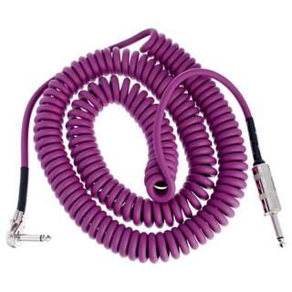 Fender Jimi Hendrix Voodoo Child Coiled Cable Purple 6.5 m