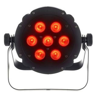 Showtec Compact Par 7 Tri platte RGB LED-par zwart
