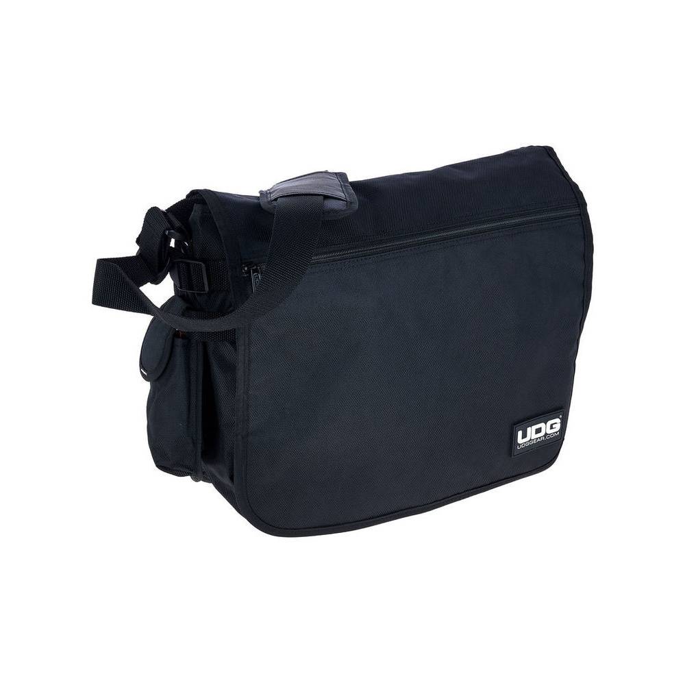 Ultimate CourierBag  Black, Orange inside