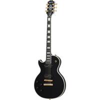 Epiphone Matt Heafy Origins Les Paul Custom LH Ebony linkshandige elektrische gitaar met koffer