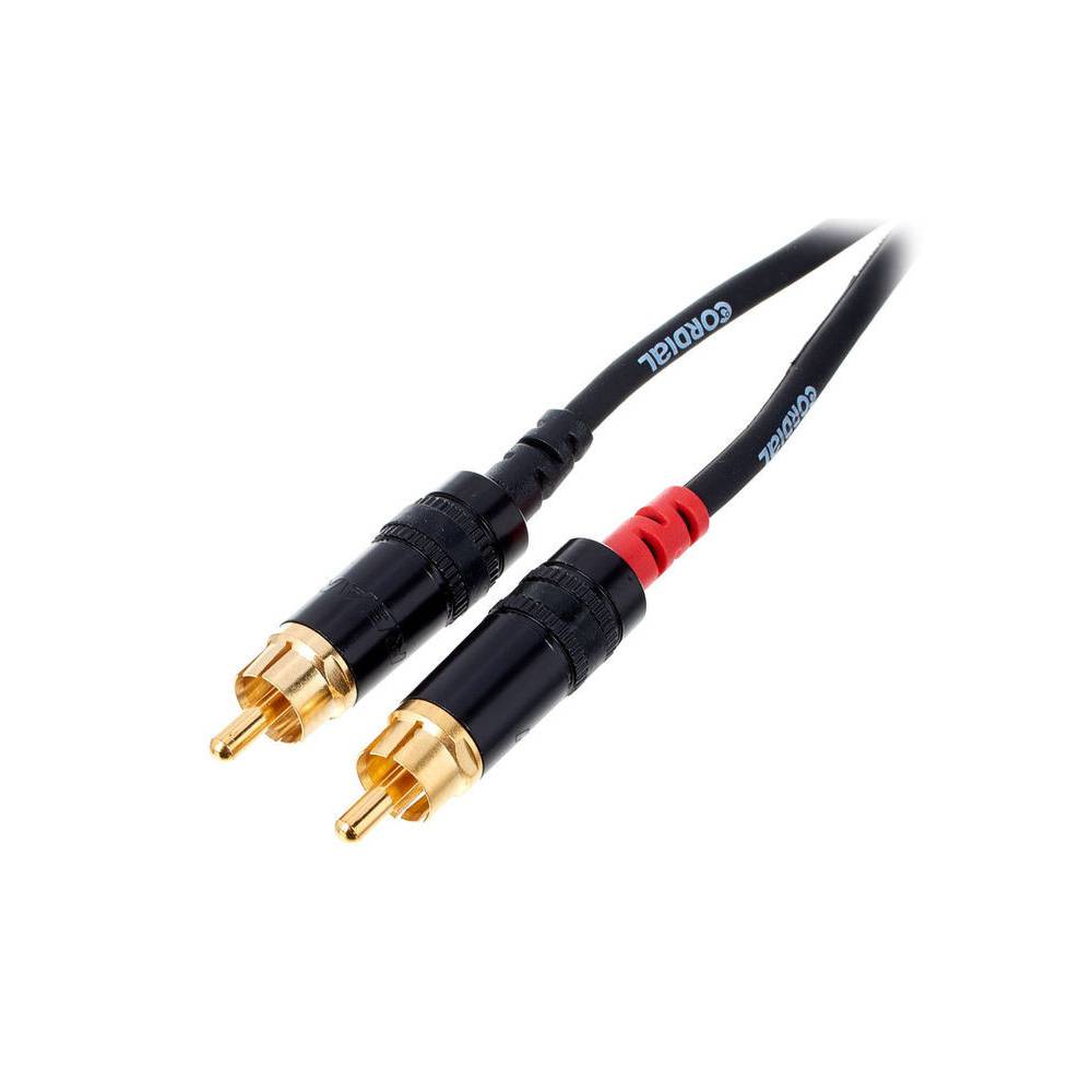 Cordial CFU1.5FC Intro verloopkabel 2x XLR female - 2x RCA male 1.5m