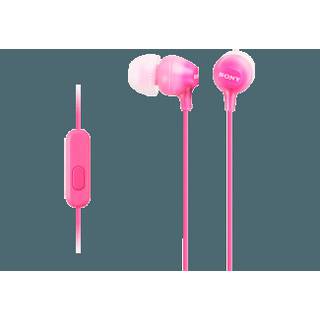 Sony MDREX15APPI in-ear headphones roze