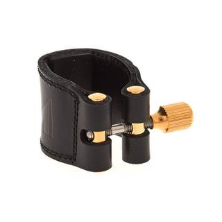 Vandoren LC27P lederen ligatuur voor sopraan saxofoon