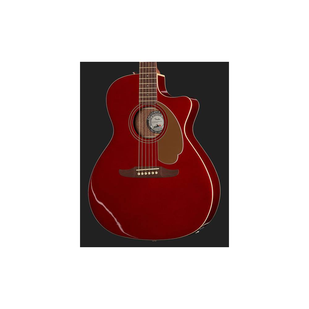 Fender Newporter Player Champagne elektrisch-akoestisch