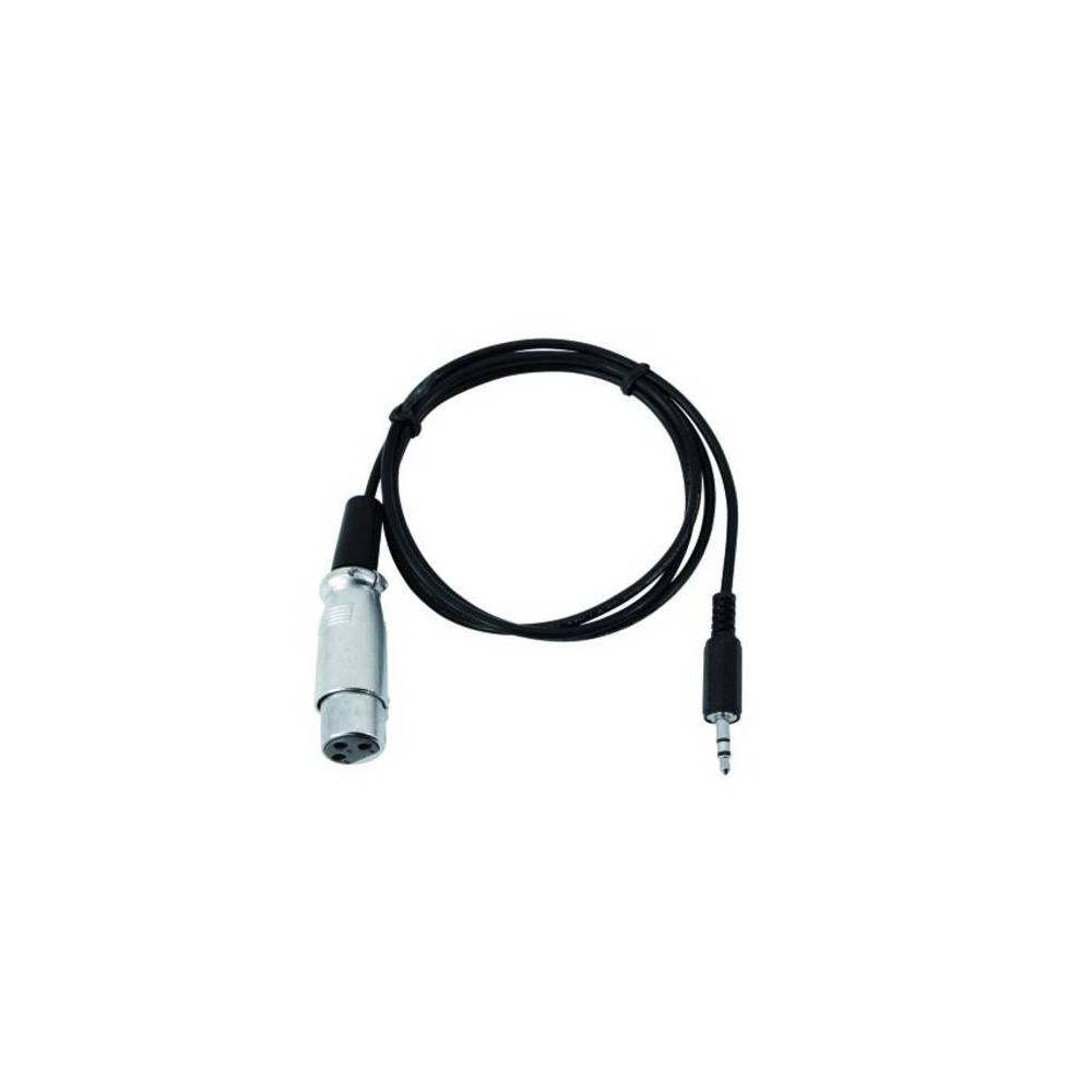 Eurolite DMX Out kabel XLR female naar jack 3.5mm