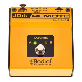Radial JR1-L A/B voetschakelaar latched voor div. Radial producten