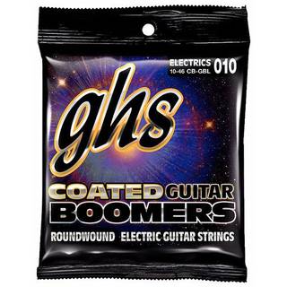 GHS CB GBL Coated Light Boomers Electric Guitar Strings