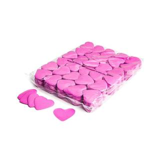 Magic FX hartvormige confetti 55mm roze