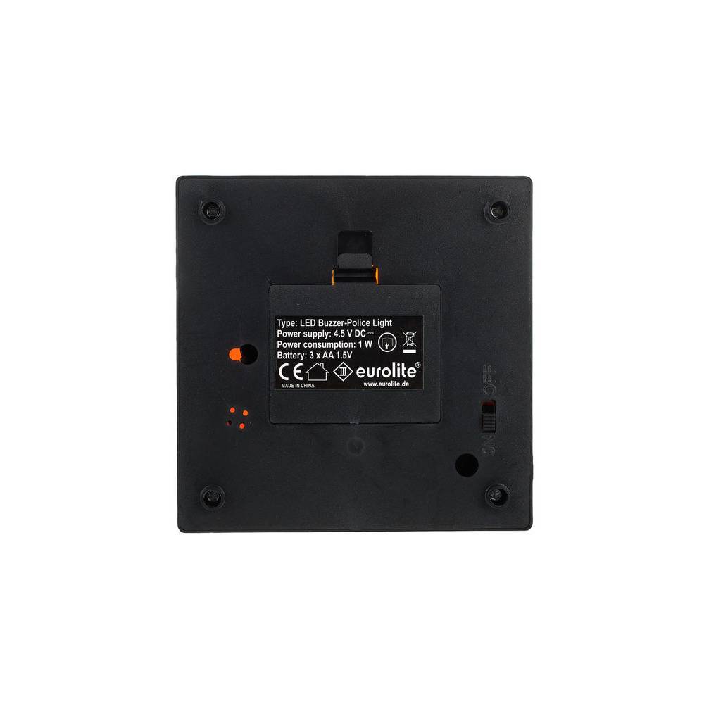 Eurolite LED Buzzer-police rood licht
