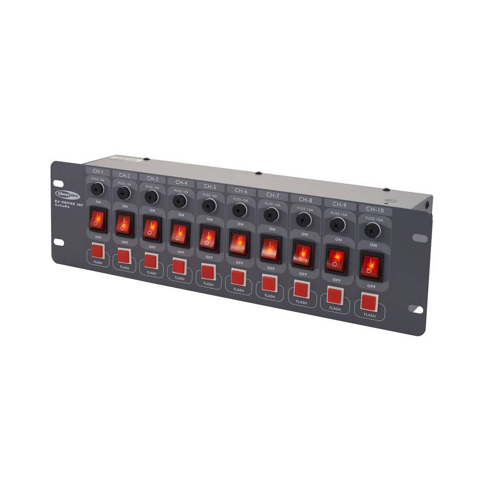 Showtec DJSwitch 10F Switchpanel