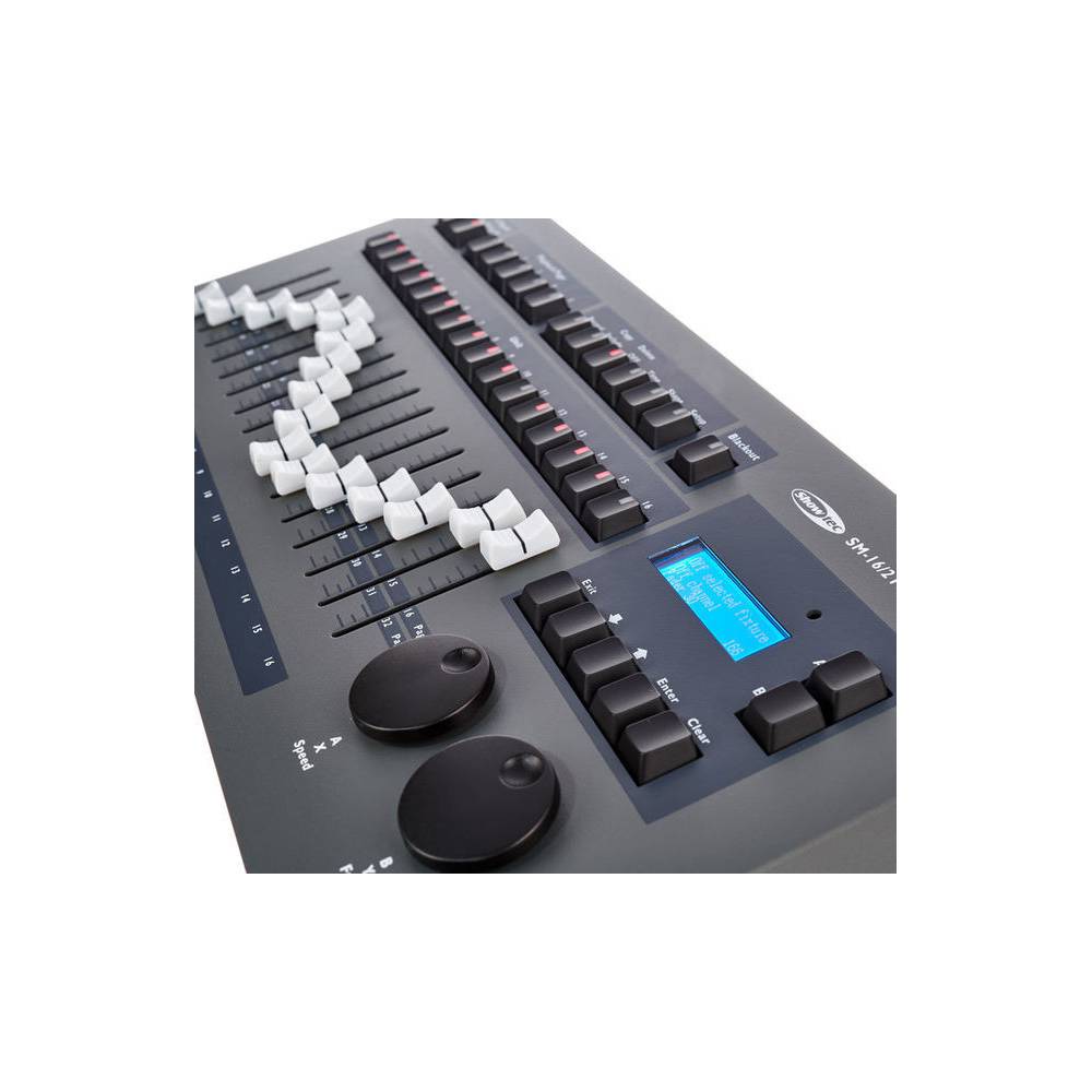 Showtec SM-16/2 FX 512-kanaals DMX-lichtsturing
