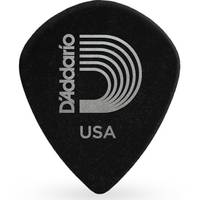 D'Addario 3DBK6-10 black ice plectra 10-pack heavy