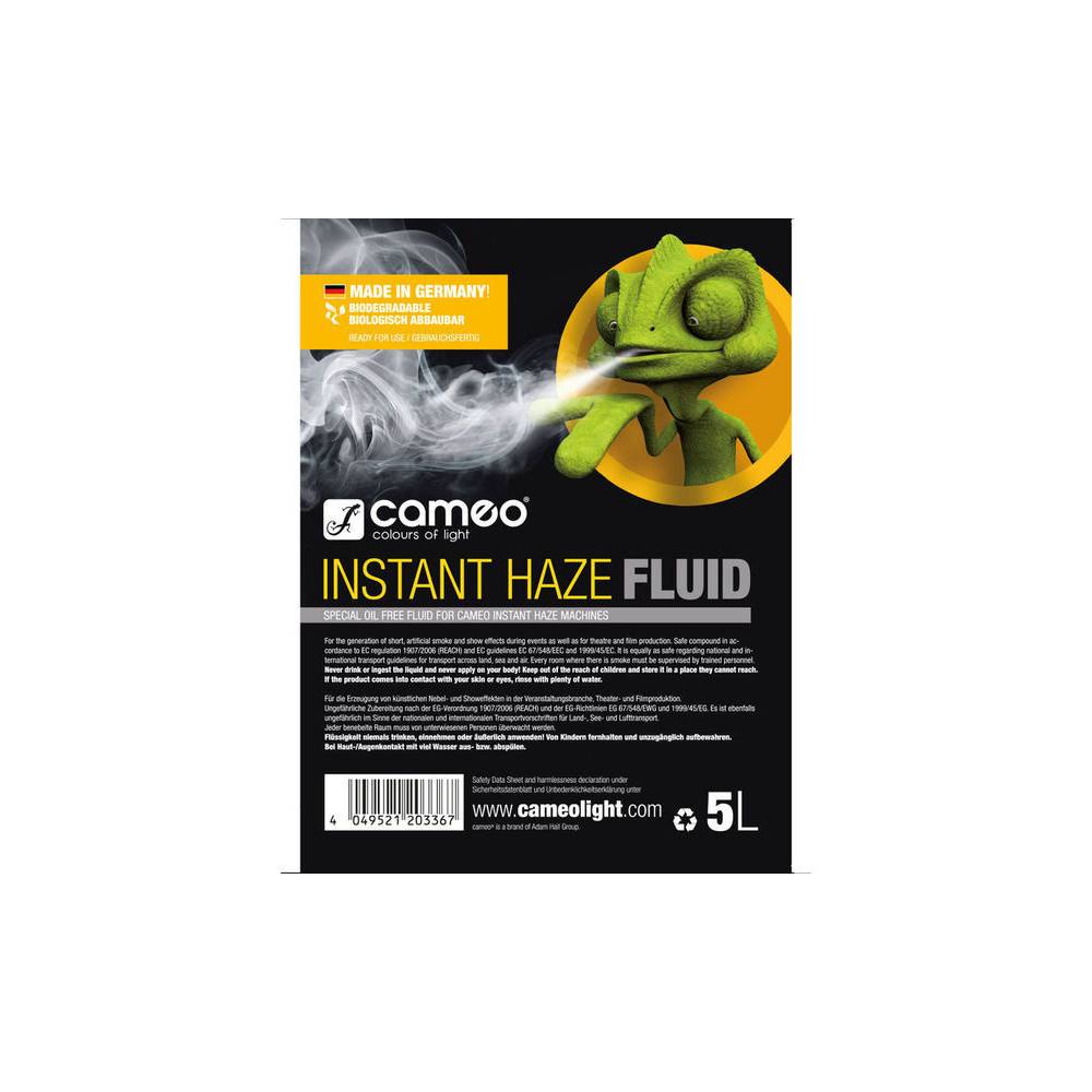 Cameo Instant Haze Fluid hazervloeistof 5L