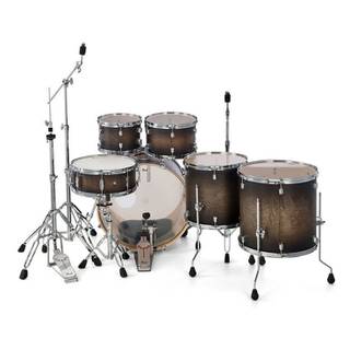 Pearl DMP926S/C262 Decade M. Satin Black Burst 6-delig drumstel