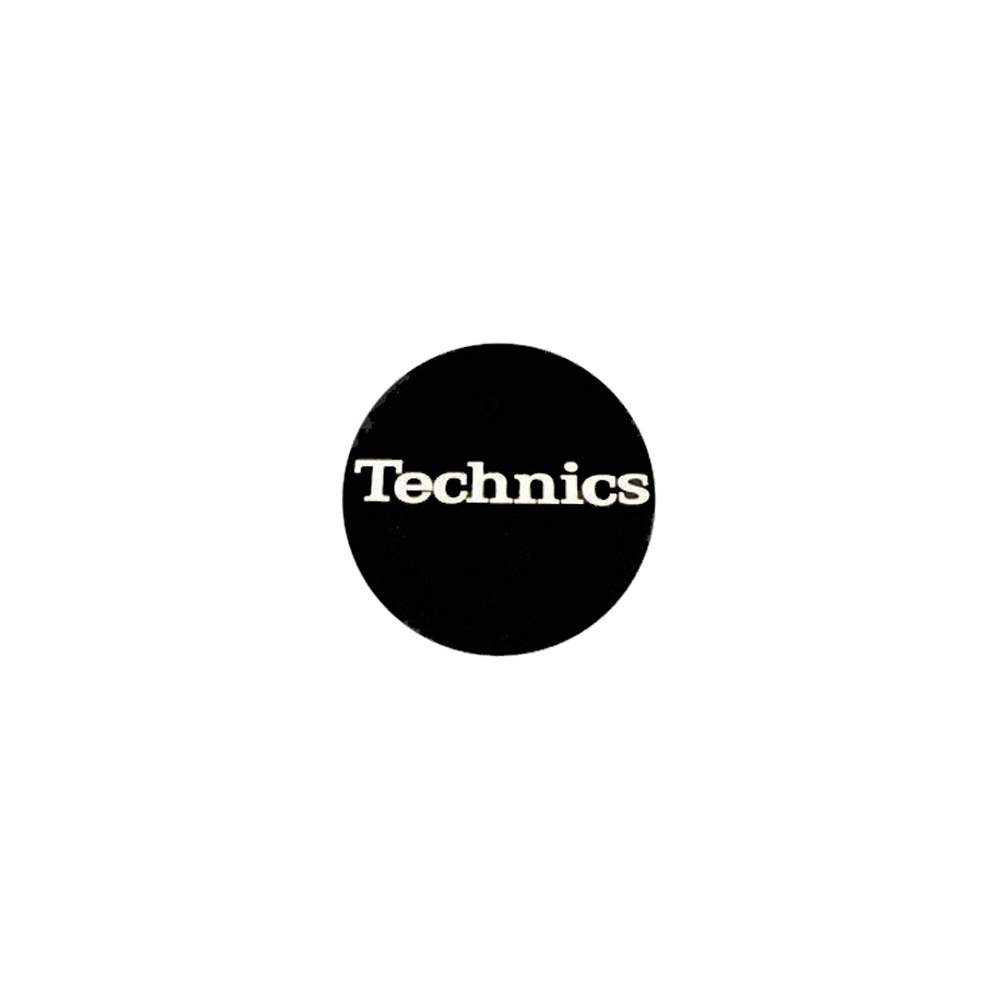 Technics Slipmat set Black/Silver logo