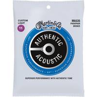 Martin Strings MA535 Authentic Acoustic Phosphor Bronze 3-Pack