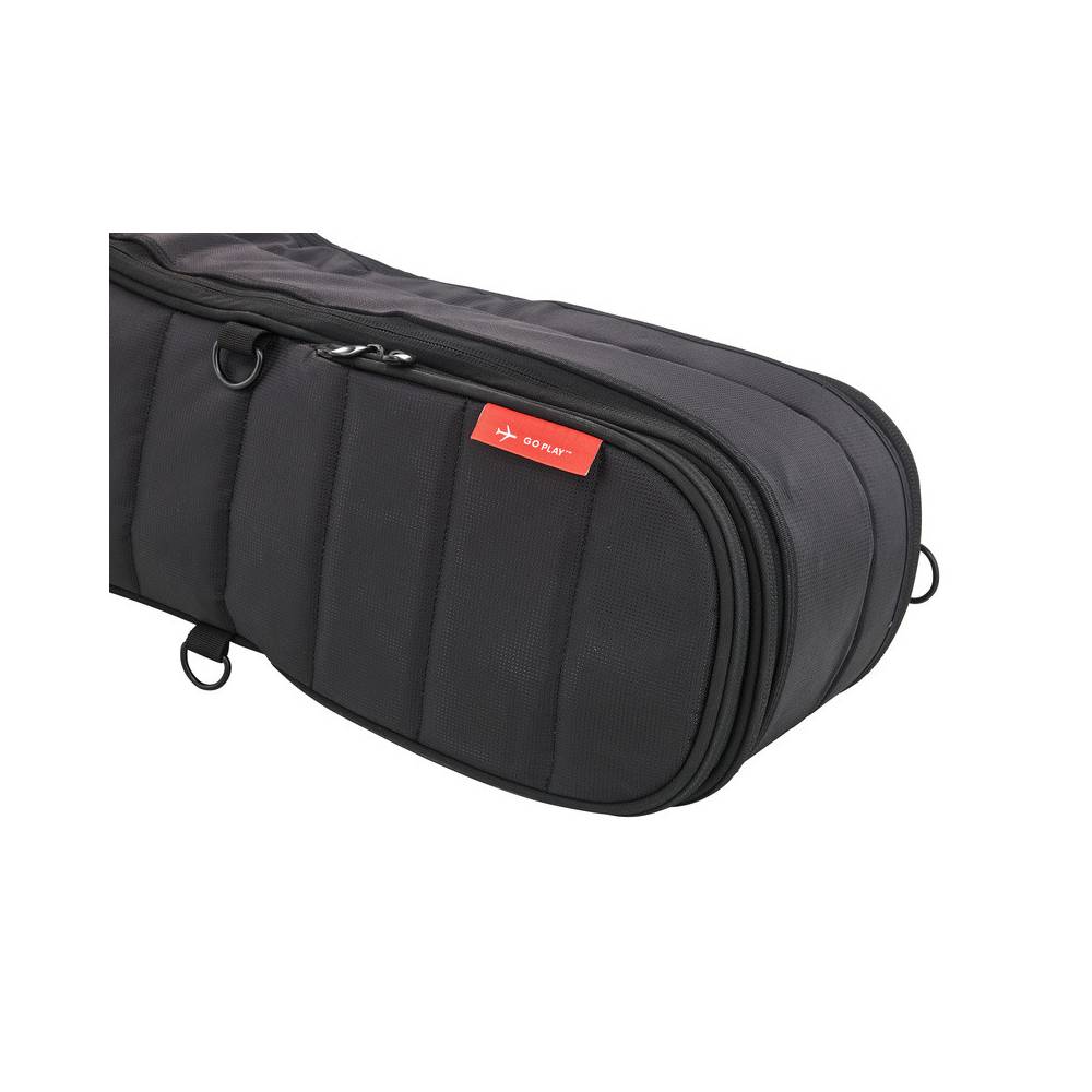 Classic Dual Semi-Hollow/Electric Guitar Case, Black
