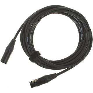 Cordial CSM5FM-GOLD ENCORE XLR male - XLR female signaalkabel 5 meter zwart