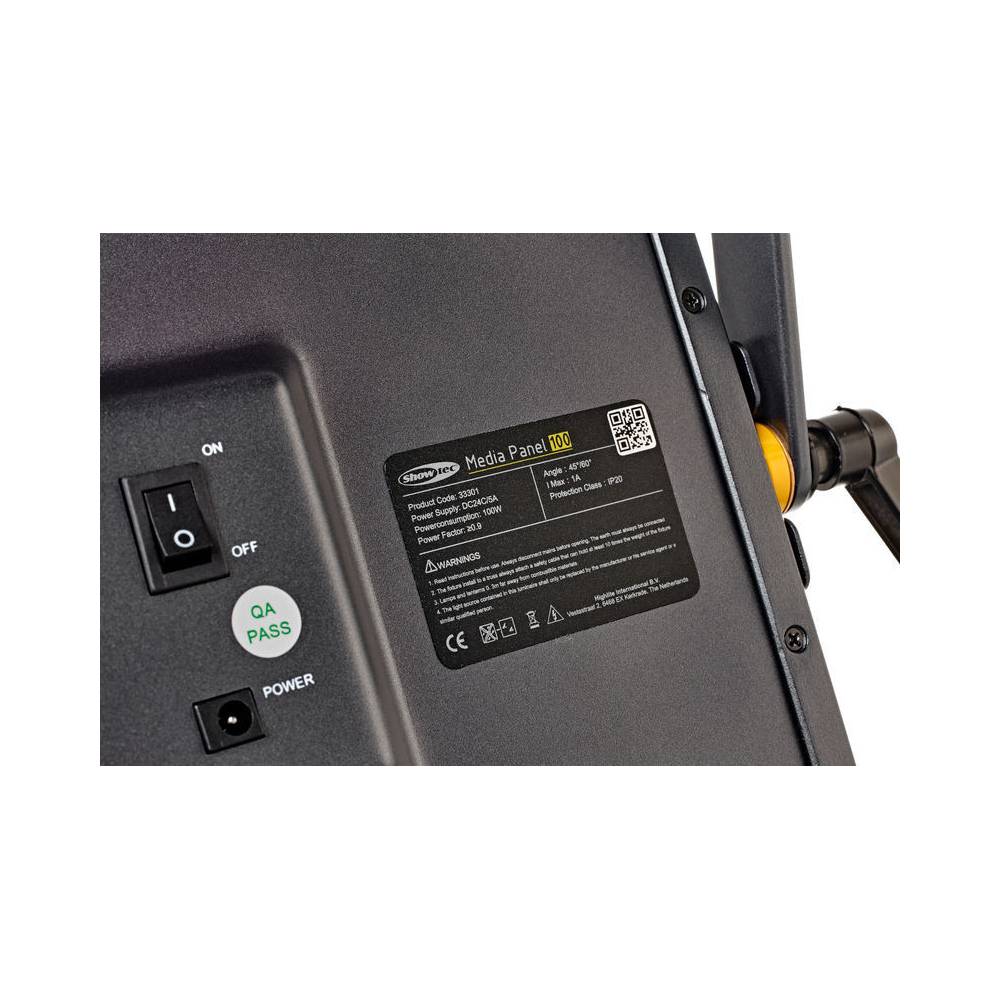 Showtec Media Panel 100 studiolamp