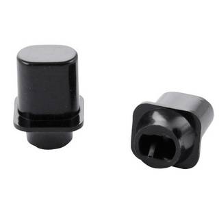 Fender top-hat switch tip voor Telecaster zwart (2 stuks)
