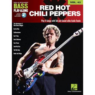 Hal Leonard Bass Play Along Volume 42 Red Hot Chili Peppers