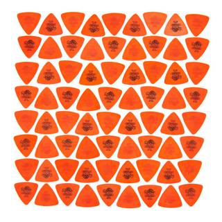 Dunlop Tortex Triangle .60mm plectrum oranje