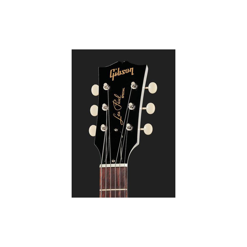 Gibson Modern Collection Les Paul Special Tribute P-90 Worn White Satin elektrische gitaar met gigbag