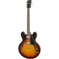 Gibson Modern Collection ES-335 Satin Vintage Burst semi-akoestische gitaar met koffer