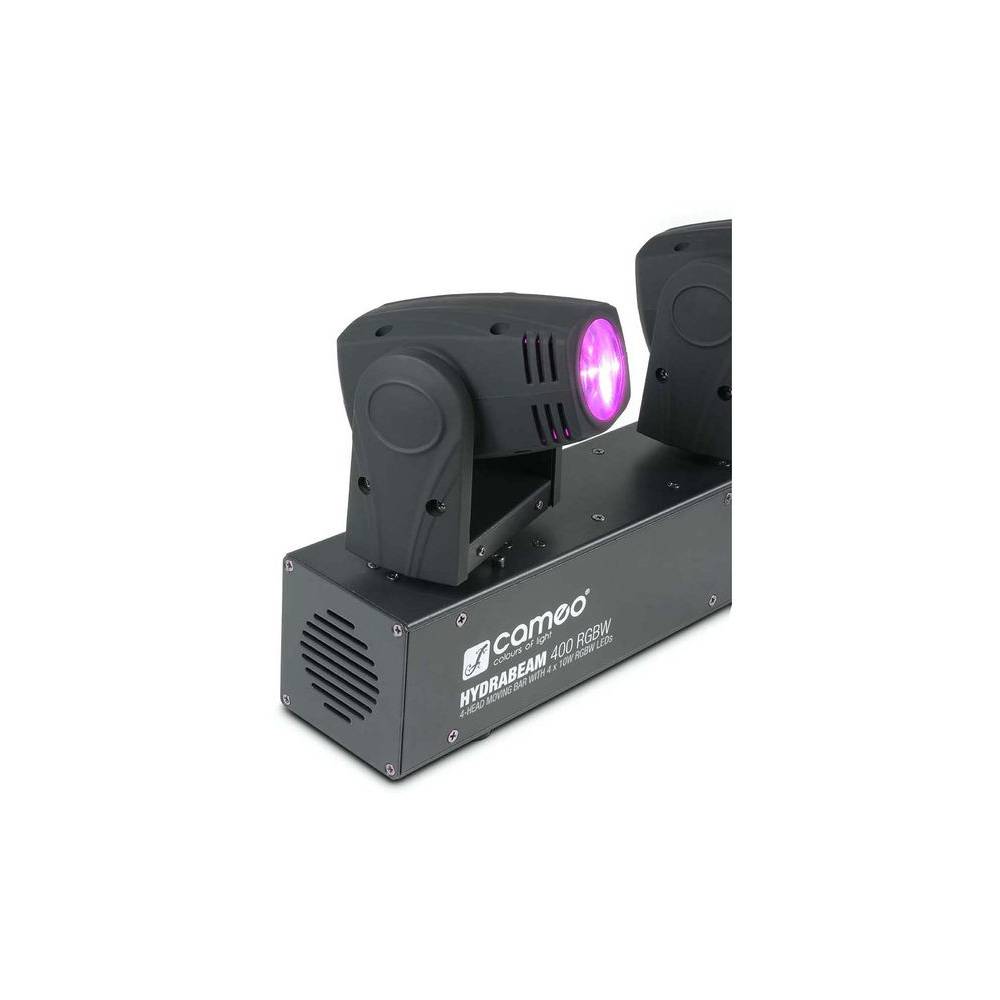Cameo Hydrabeam 400RGBW 4 RGBW moving-heads op bar