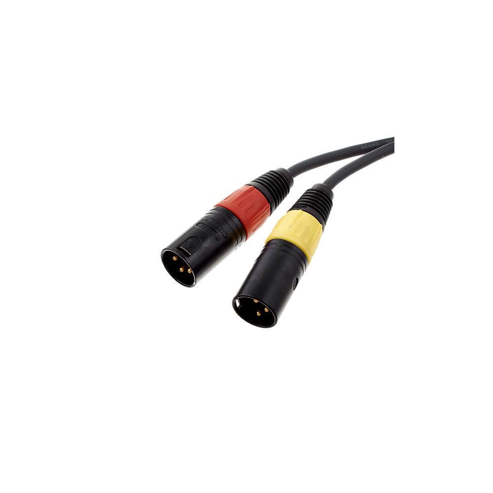 Sennheiser AC20 Y-kabel XLR-5F (5-pins) / 2 x XLR-3M (3-pins)